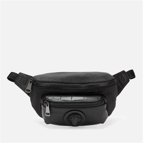 versus versace bumbag|versace leather strap.